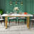 Julianah Unfinished Metal Base Dining Table-978075672-989731593