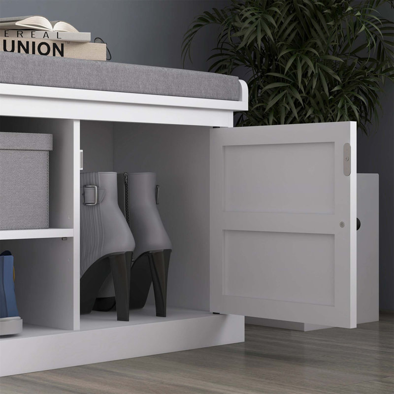 4 Pair Shoe Storage Bench