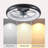 Ceiling Fan With Lights Dimmable LED