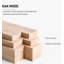 Bibliothèque verticale en bois massif