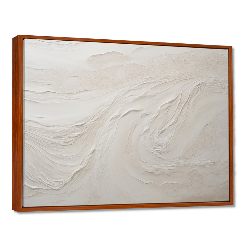 «Modern Beach Beige Sand Charm I», impression sur toile de bord de mer, impression sur toile, H 12 po x l 20 po, Brun