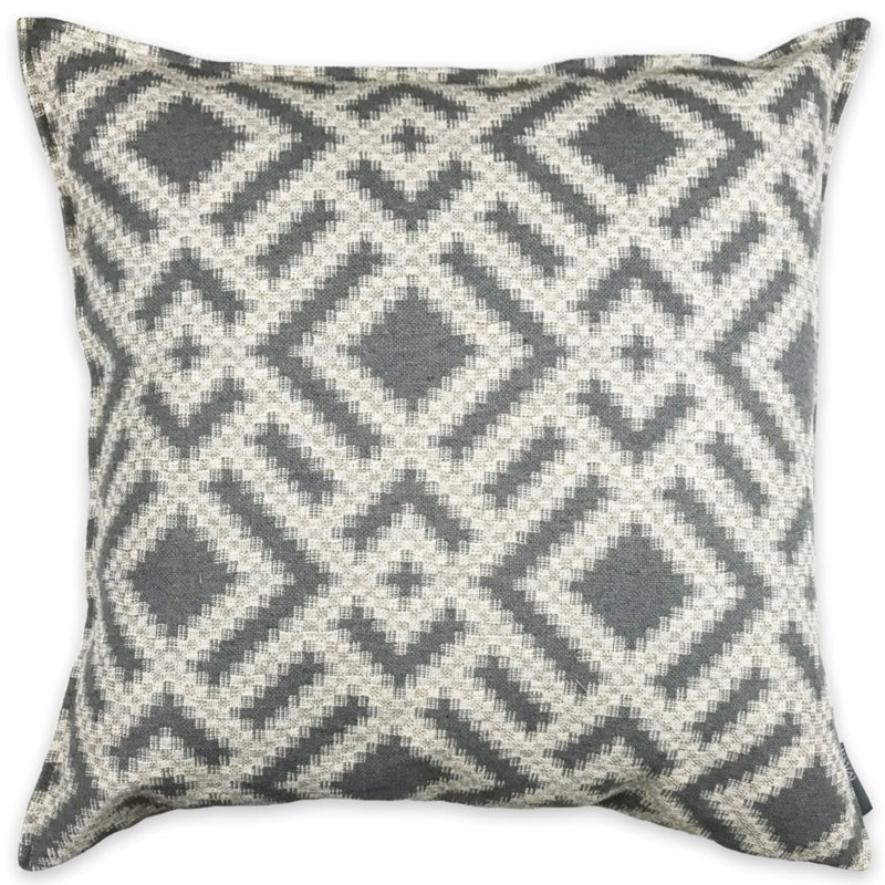 Housse et insert de coussin carré étain inclus