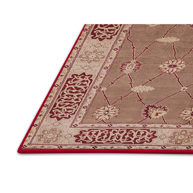 Tapis oriental brun Garbo, Rectangle 7 pi x 10 pi