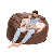 Brown Faux Leather est en rupture de stock