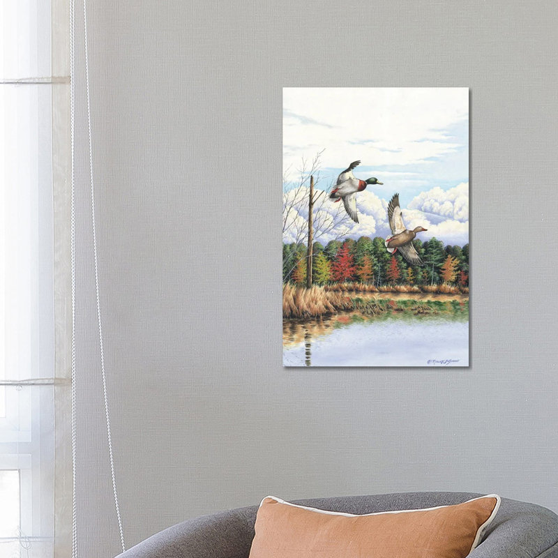Duck by Bob Schmidt - Wrapped Canvas Gallery-Wrapped Canvas Giclée, 66.04 cm H x 45.72 cm W x 1.91 cm D