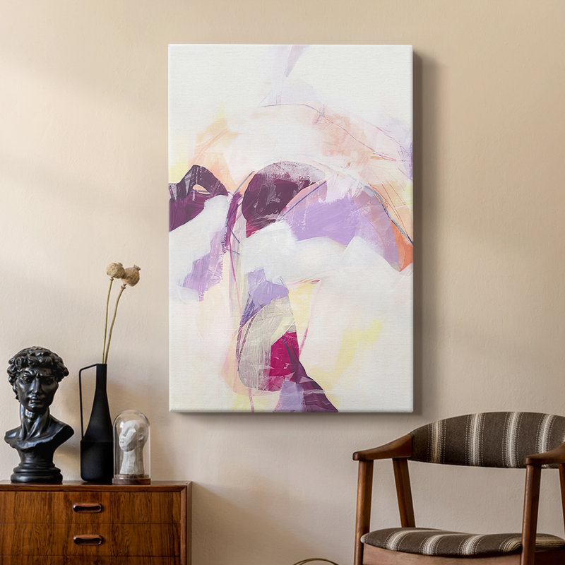 Polaire magenta II - galerie Cavas sur mesure, H 18 po x l 12 po