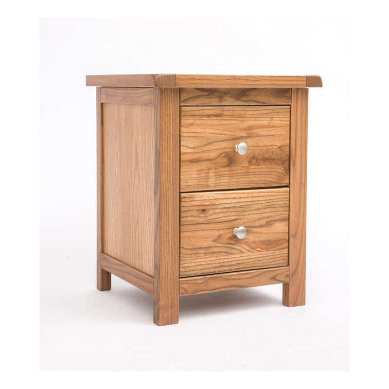 Rizzuto 45cm W Plywood / Laminate Board Bedside Table