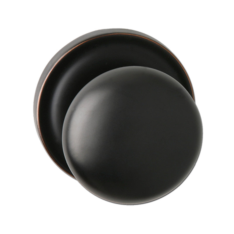 Elite 2.59'' Diameter Single Dummy Round Knob, Oil Rubbed Bronze 