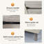 Table de chevet 31,3 po