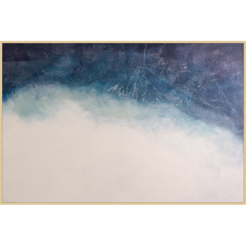 Prussian Abstract Painting by Lillian August