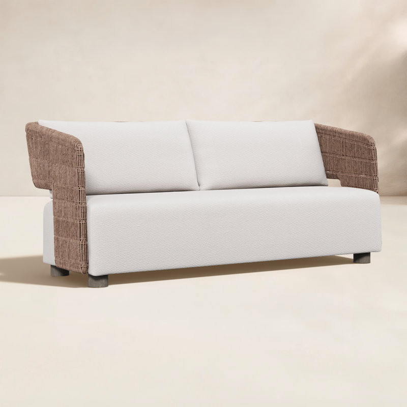 Bernhardt Maldives Outdoor Sofa, White
