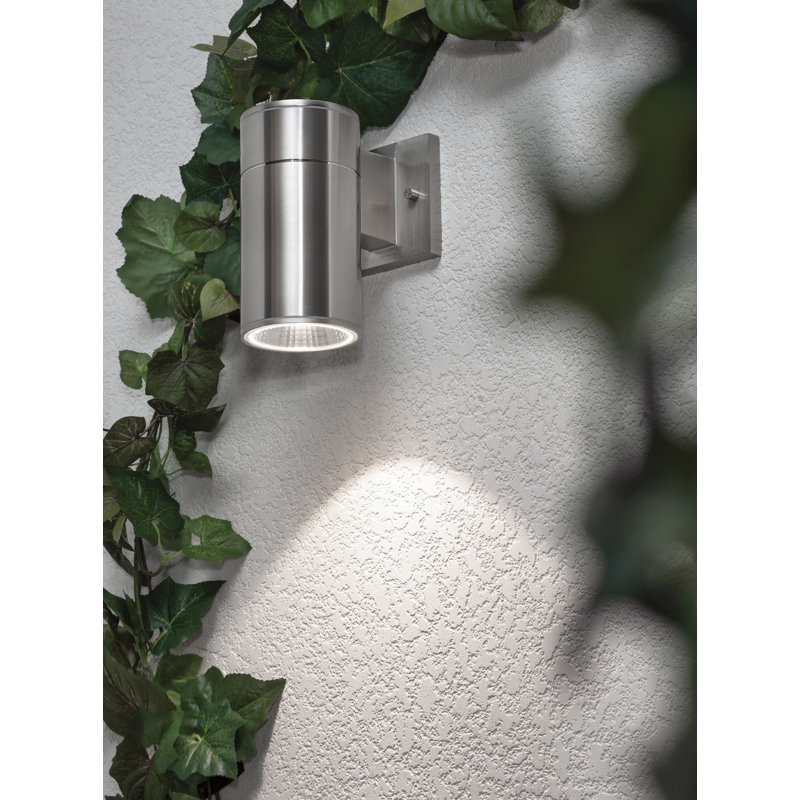 Lumières murales en aluminium Kazuha, Nickel satiné