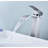 Waterfall Spout Bathroom Faucet,Single Handle Bathroom Vanity Sink Faucet-121292256