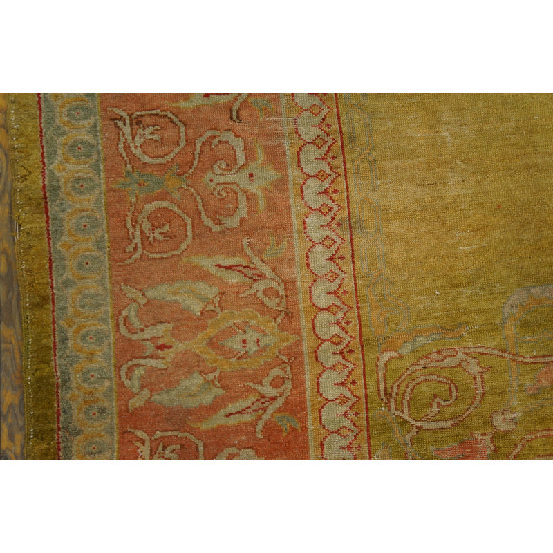 Handmade Wool Floral and Oriental Area Rug