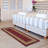 Non-Slip Border Area Rug For Living Room, Hallway, Entryway Rug, Red-1055384512