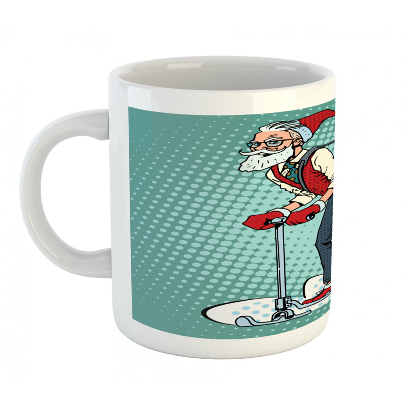 Grande tasse à café éléphants
