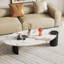 Table basse ovale irrégulière-105342994