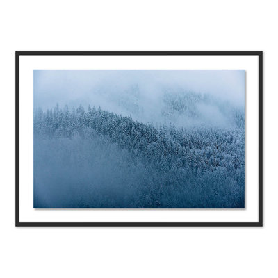 Winter Trees II Print by Michael Schauer
