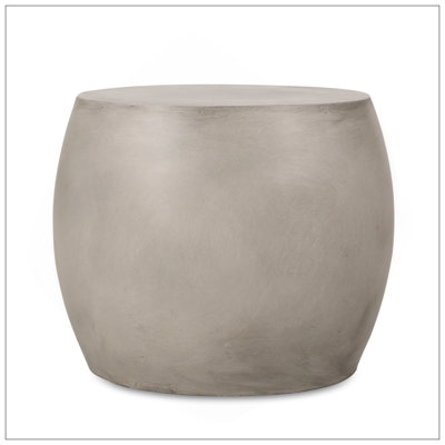 Outdoor Lightweight Concrete Side Table by Ivy Bronx