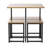 4 - Person Trestle Dining Set-1916971044-1916971043