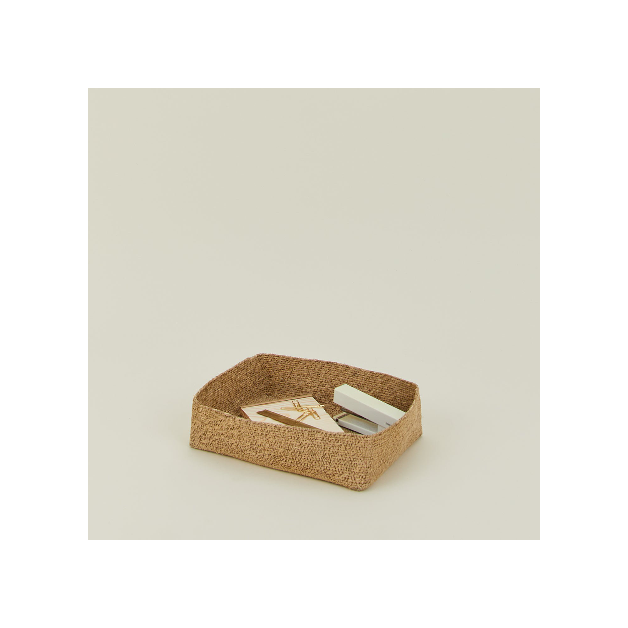 Hawkins New York Seagrass basket - Letter Tray, Natural