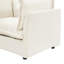 Chaise d'appoint rembourrée avec repose-pieds-170811373