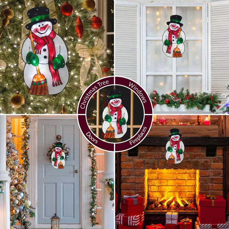 LED Lighted Window Décor