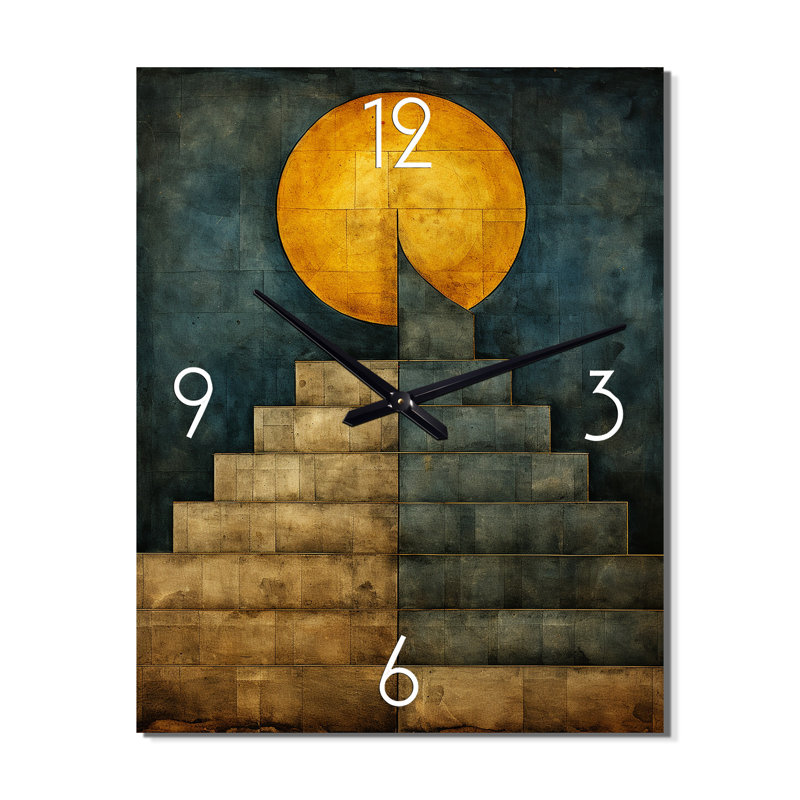 Emmytt - Horloge murale moderne transitionnelle, Petit
