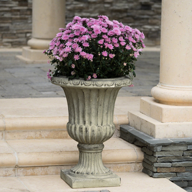 Urn 26" - Magnesium Oxide, Garden Enhancement 19.19 In. Depth, Oxide
