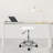 Round Stool Chair With Wheels Height Adjustable-1350080263