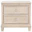 Table de chevet 2 tiroirs Wedner