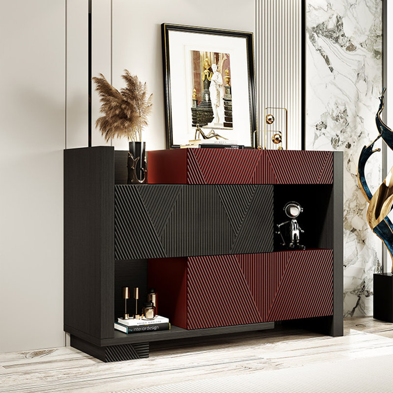 Armoire d'extension cloisonnée de style italien, Black