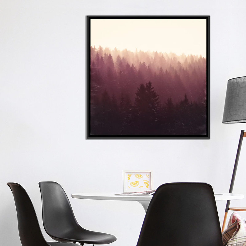 « chasse-feu », impression sur toile tendue, H 12 po x l 12 po x P 1,5 po, Pas de tapis, Toile tendue