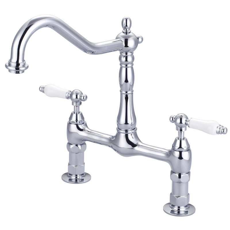 Barclay Guthrie Kitchen Faucet, Polished Chrome