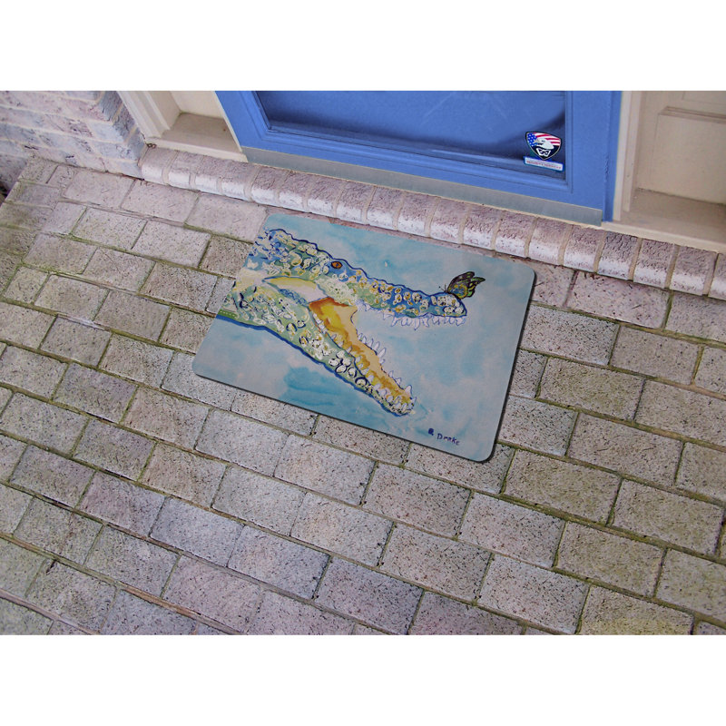 Traylor Non-Slip Doormat, Rectangle 1'6" x 2'2"