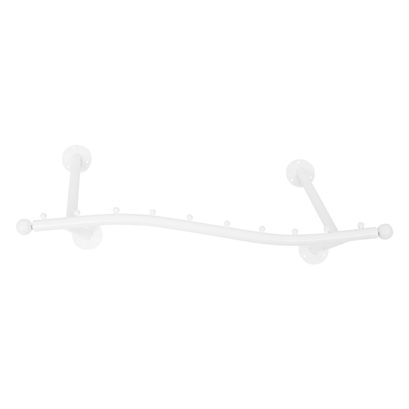 Portemanteau mural 31,5 po, White
