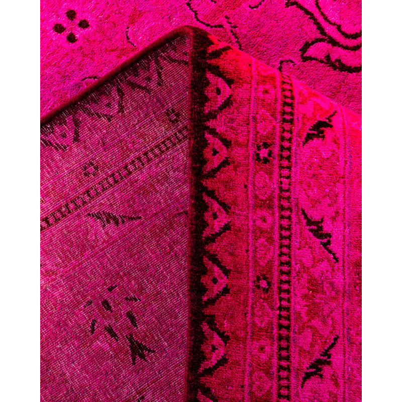 Overyed One-of-a-Kind Rectangle 6'3" X 9' Hand Knotted Area Rug