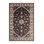 Machine Washable Overdyed Black Area Rug
