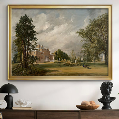 Malvern Hall, Warwickshire-John Constable-Framed Gallery Wrapped Canvas-1809