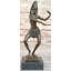 Sculpture féminine en bronze Parvati Exotic Belly Dancer Girl par Allan Clark