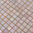 Skosh 0.6" x 0.6" Glass Grid Mosaic Wall & Floor Tile