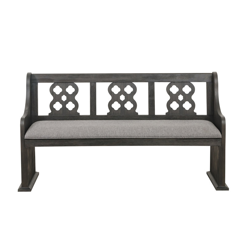 Eddana Polyester Upholstered Bench