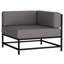 Chaise de patio avec coussins Sunbrella Delano-530283551-530283547