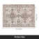 Non-Slip Machine Washable Oriental Brown/Beige Area Rug