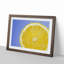 Lemon Slice - Picture Frame Painting Print-55582699-55582701