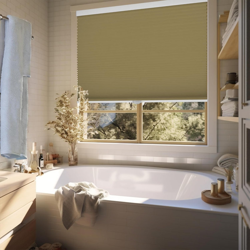Blackout Cordless Cellular Shades, Tan, 40"W x 72"L