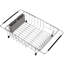Shivendra Adjustable Stainless Steel Dish Rack