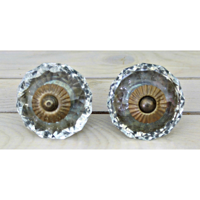 Glass Mushroom Knob