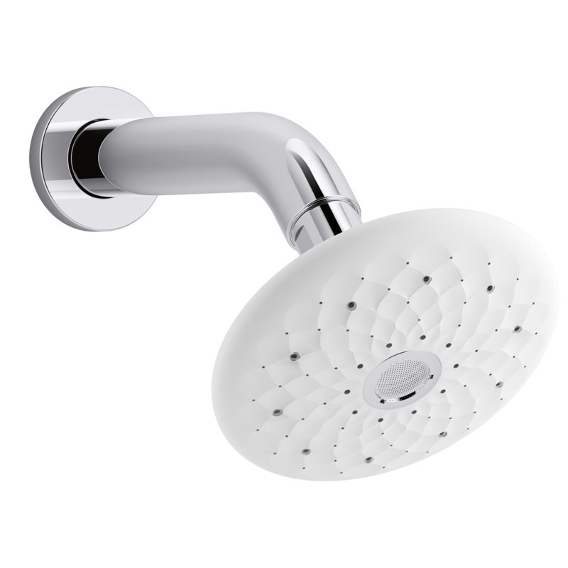 Pomme de douche réglable 1,75 GPM Exhale B120, Chrome poli, 2.0 GPM