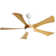 52 Inch Modern Ceiling Fan With 22W LED Light And Remote Control 5 ABS Blades For Living Room